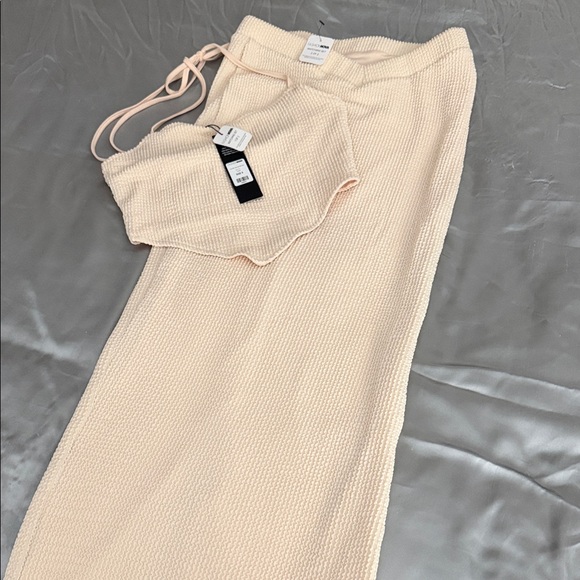 Fashion Nova Cream Textured Dress - Picture 2 of 2